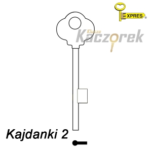 Płaski 013 - Kajdanki 2 - klucz surowy